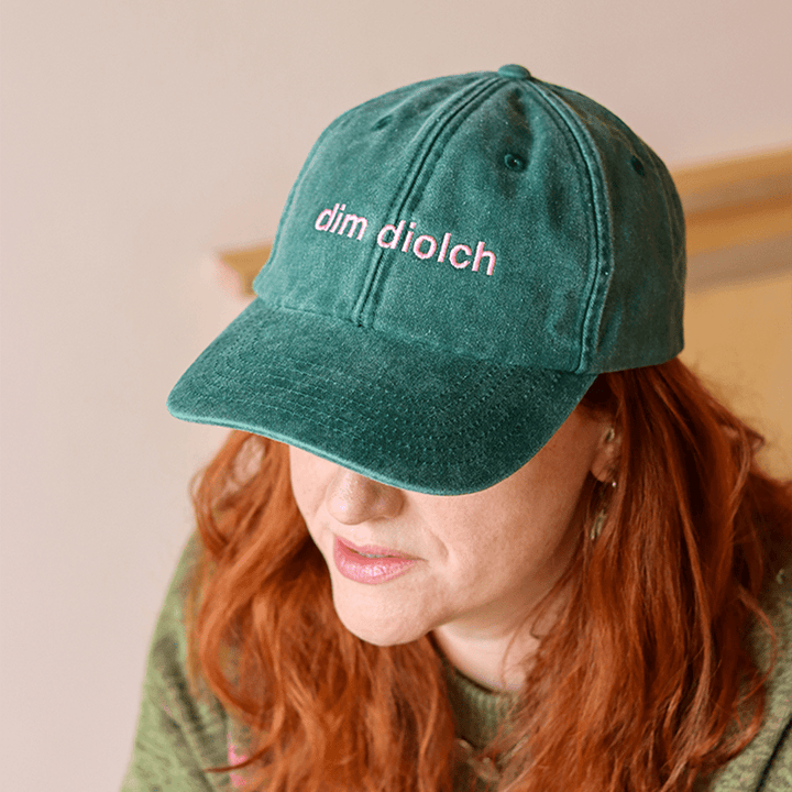 Dim Diolch Baseball Cap baseball cap Black & Beech