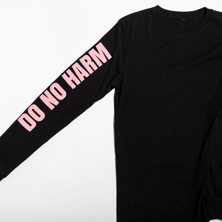 Do No Harm Take No Shit L/S Tee T-shirts Black & Beech