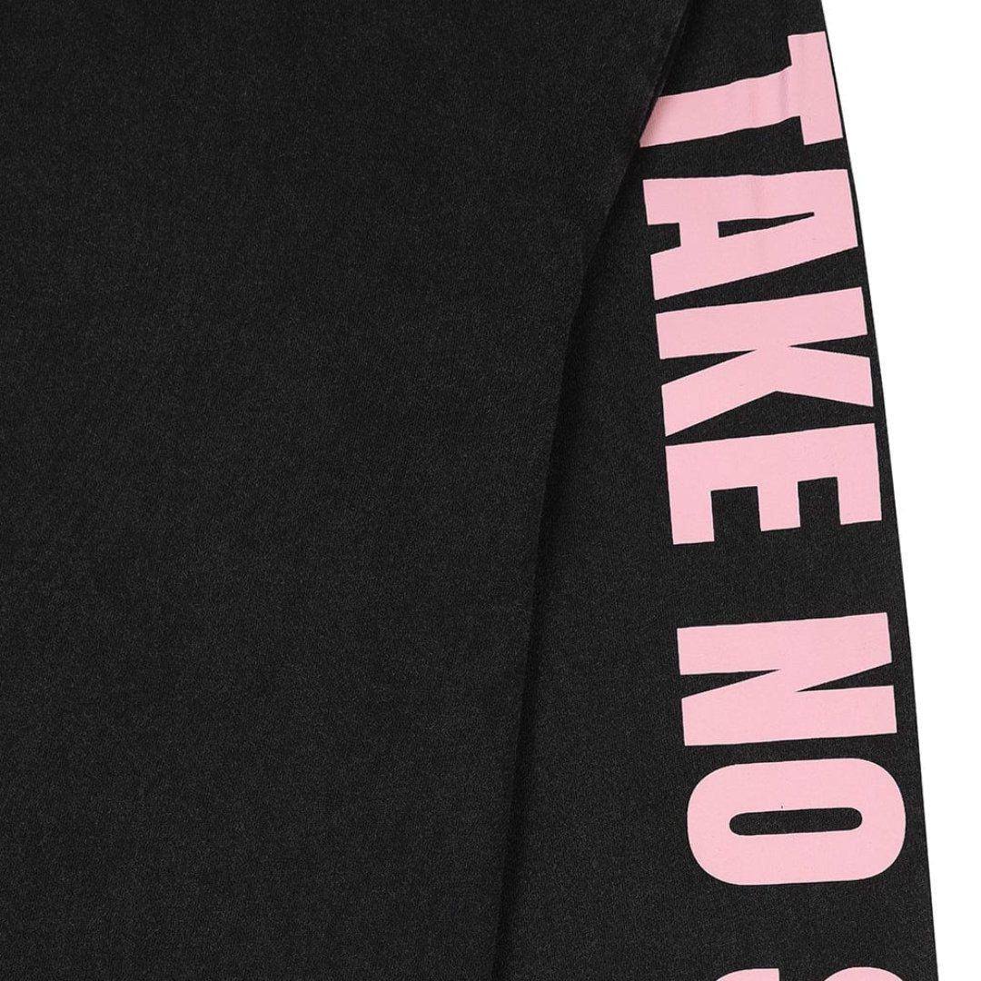 Do No Harm Take No Shit Long Sleeve T-shirt T-shirts Black & Beech