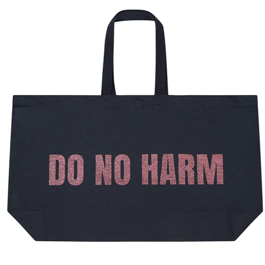 Do No Harm Take No Shit Massive Tote Bag Bags Black & Beech