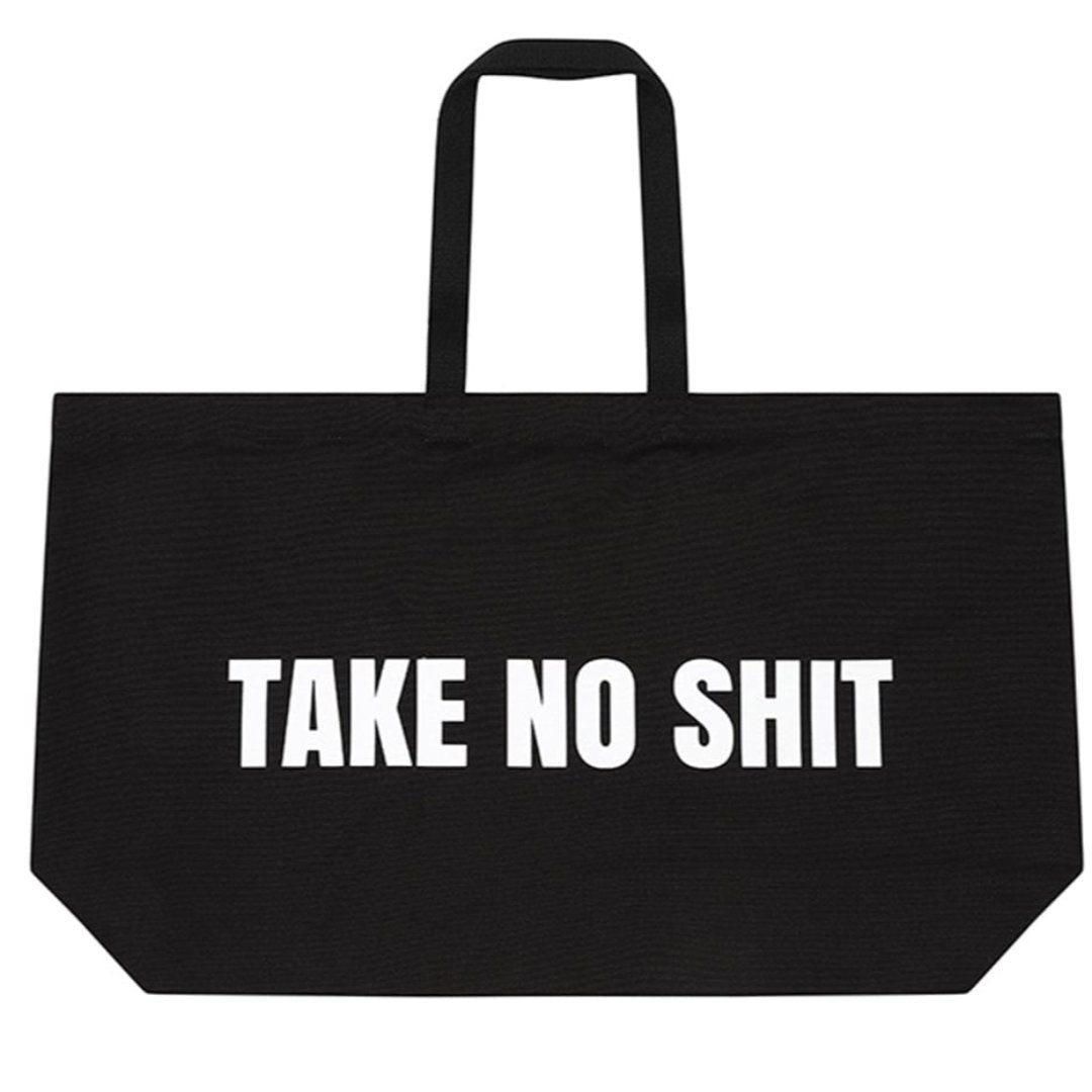 Do No Harm Take No Shit Massive Tote Bag Bags Black & Beech