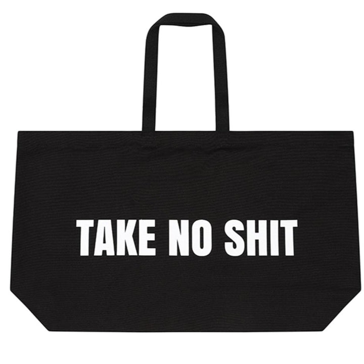 Do No Harm Take No Shit Massive Tote Bag Bags Black & Beech
