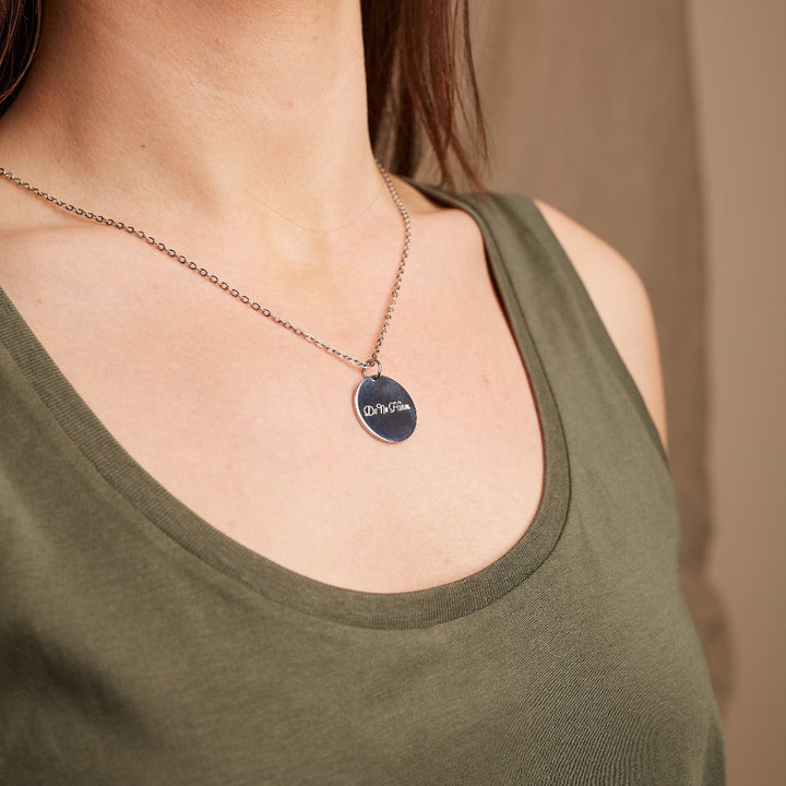 Do No Harm Take No Shit Necklace Necklaces Black & Beech
