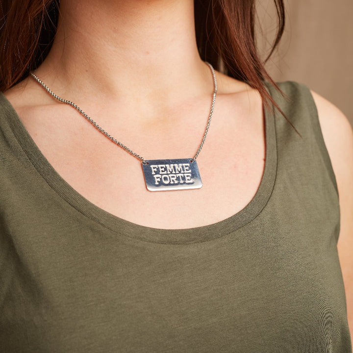 Femme Forte Necklace Necklaces Black & Beech