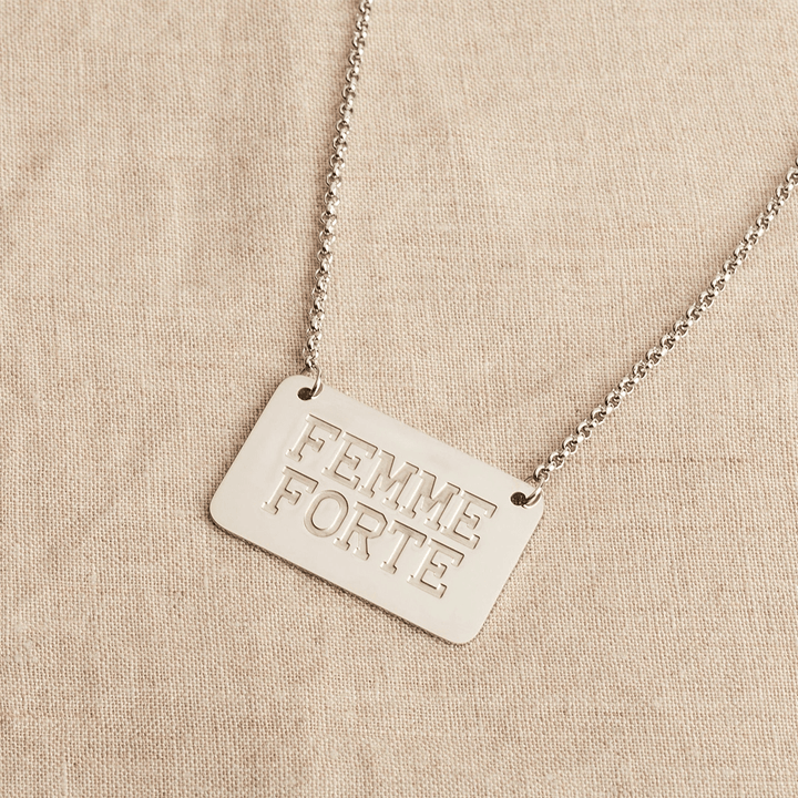 Femme Forte Necklace Necklaces Black & Beech