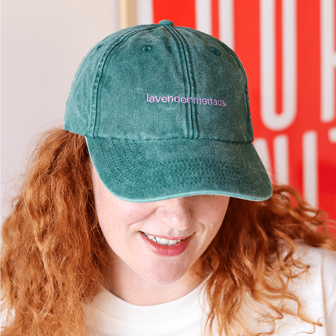 Lavender Menace Baseball Cap baseball cap Black & Beech