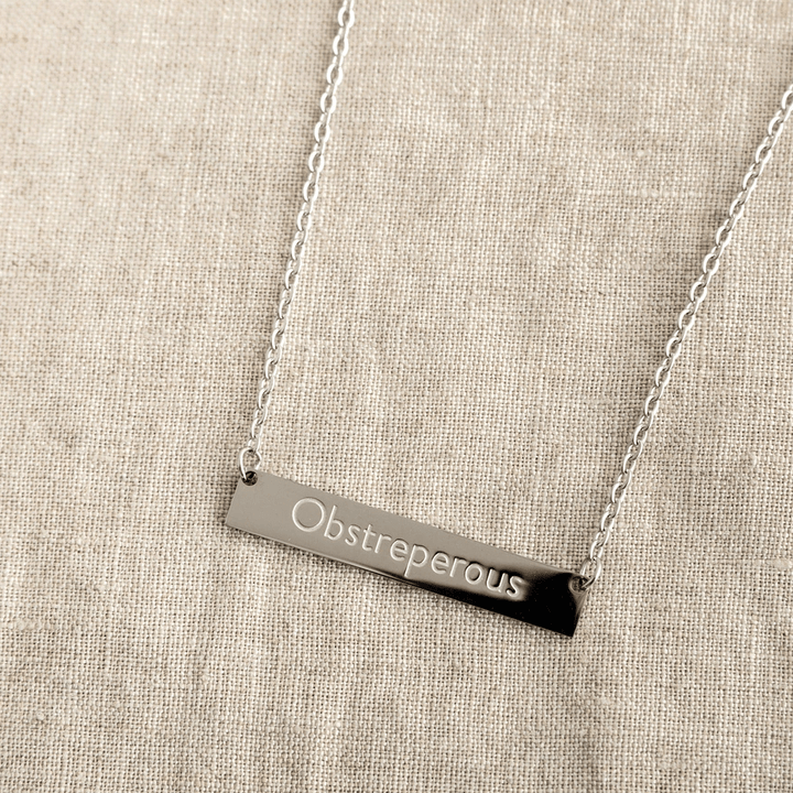 Obstreperous Necklace Necklaces Black & Beech
