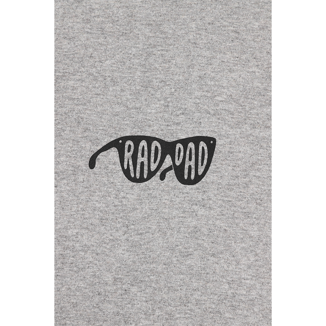 RAD DAD Cycles Grey T-Shirt Men's T-Shirts Black & Beech