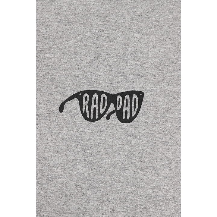 RAD DAD Cycles Grey T-Shirt Men's T-Shirts Black & Beech