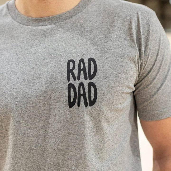 RAD DAD T-Shirt – Grey melange T-shirts Black & Beech