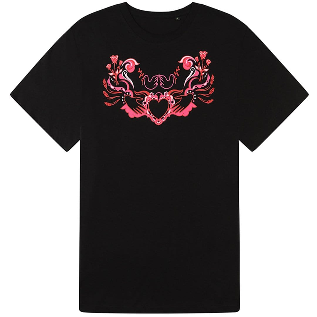 Revolution Begins at Home T-Shirt Black T-shirts Black & Beech