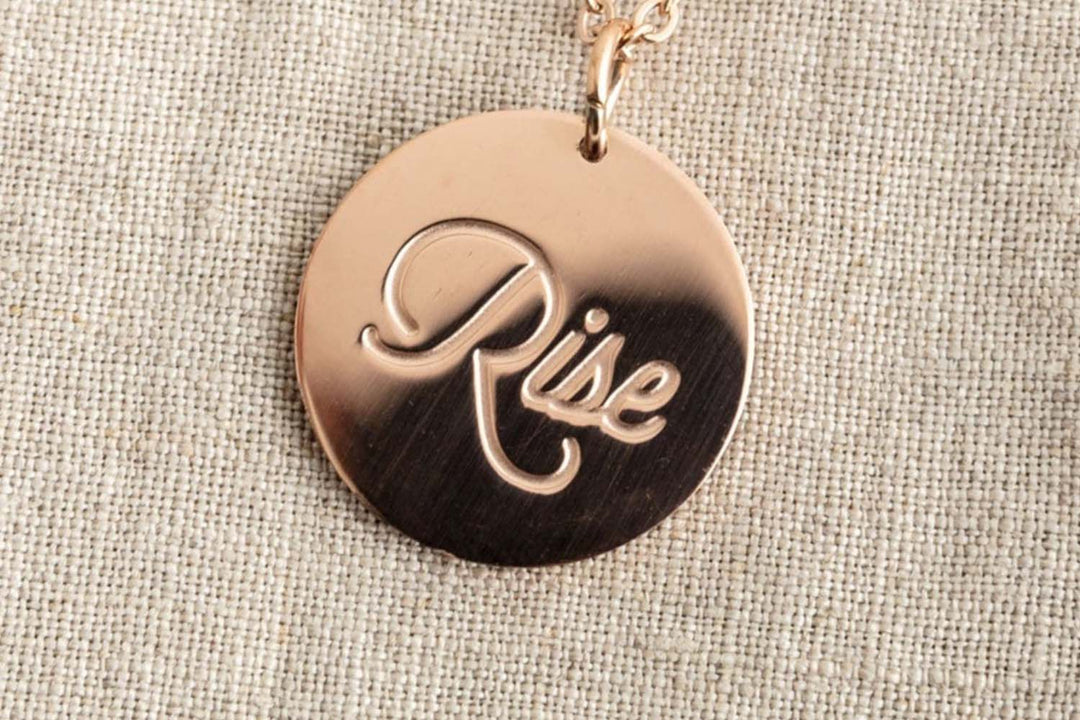 RISE Necklace Necklaces Black & Beech