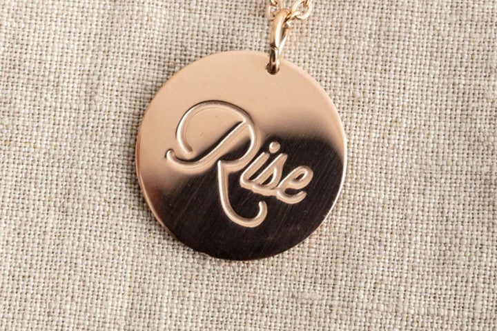 RISE Necklace Necklaces Black & Beech