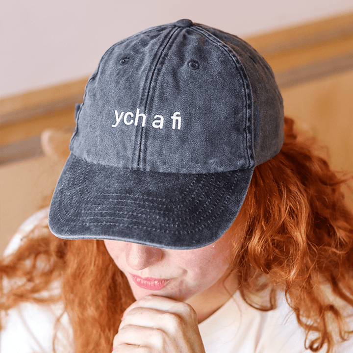 Ych a Fi Baseball Cap baseball cap Black & Beech