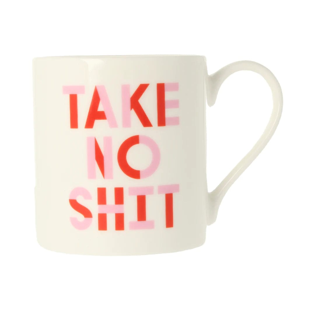 'Do No Harm, Take No Shit' Mug Black & Beech