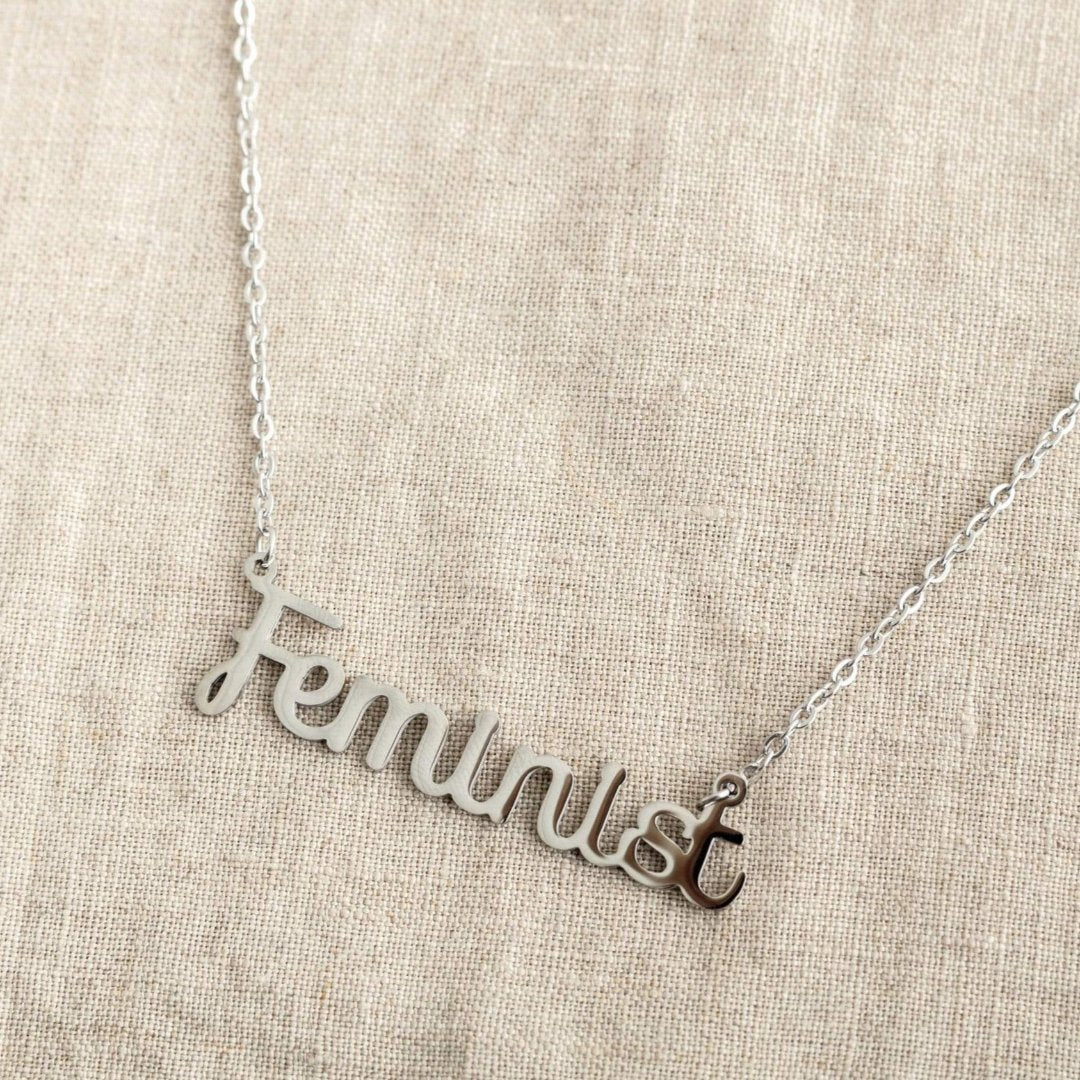 Feminist Necklace Necklaces Black & Beech