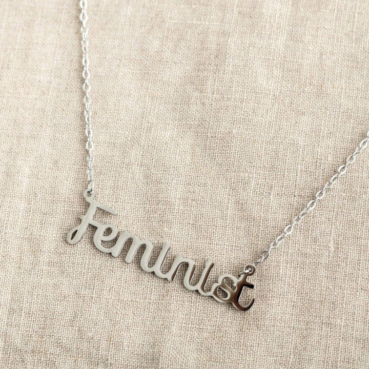 Feminist Necklace Necklaces Black & Beech