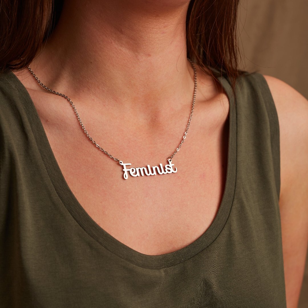 Feminist Necklace Necklaces Black & Beech