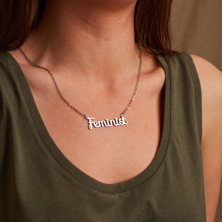 Feminist Necklace Necklaces Black & Beech