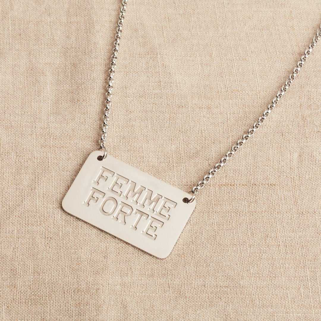 Femme Forte Necklace Necklaces Black & Beech