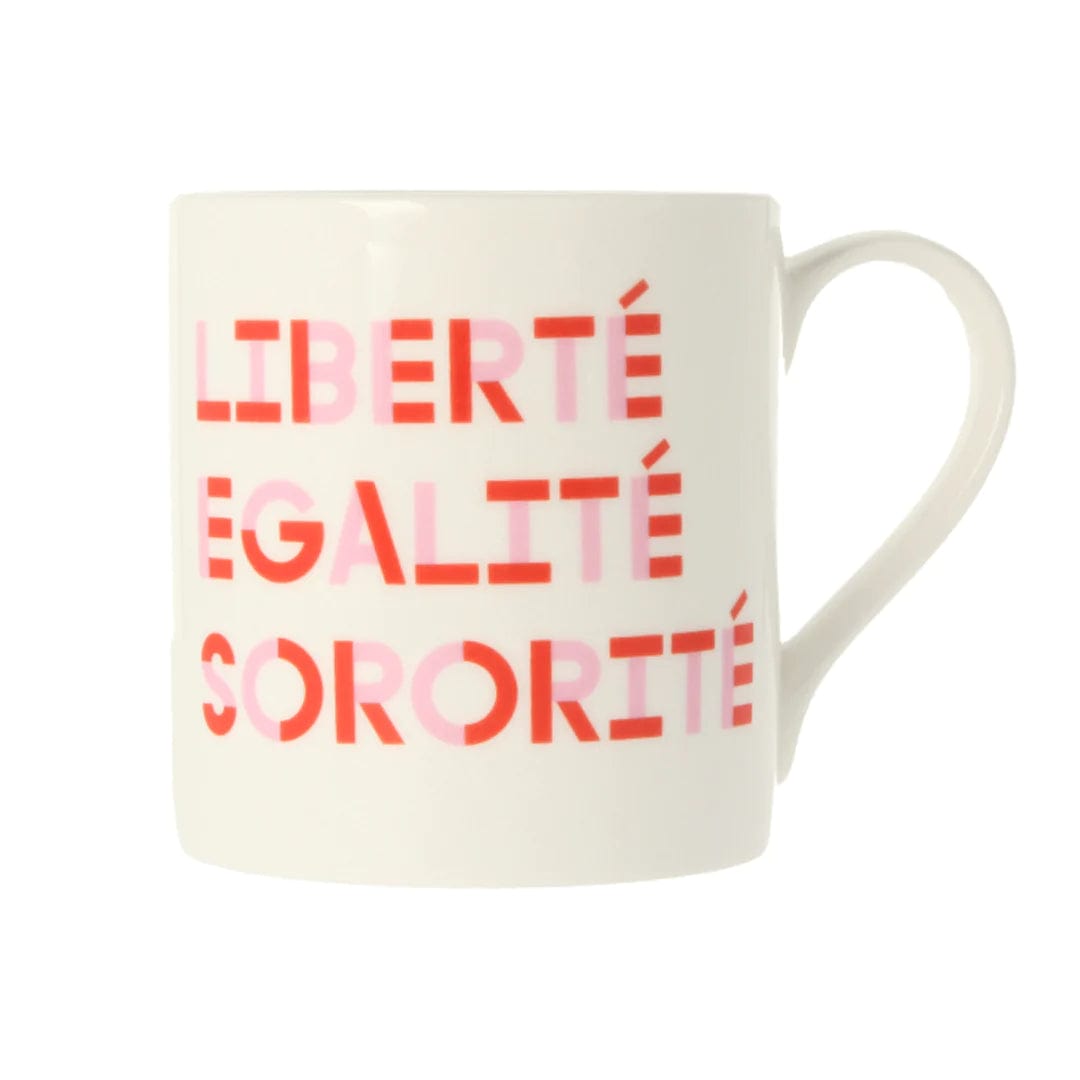 Liberté, Egalité, Sororité Mug Black & Beech