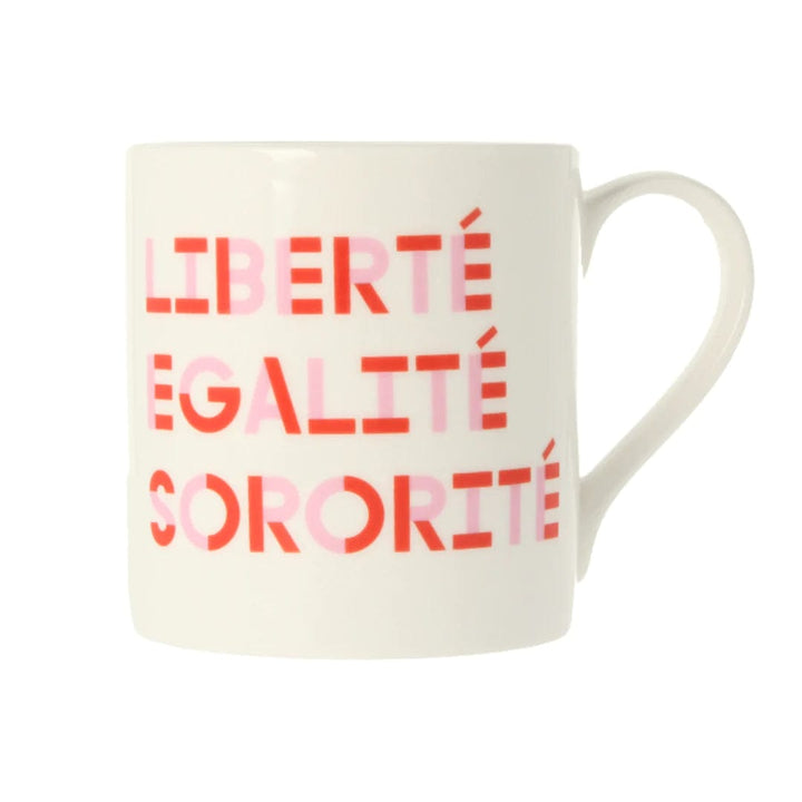 Liberté, Egalité, Sororité Mug Black & Beech