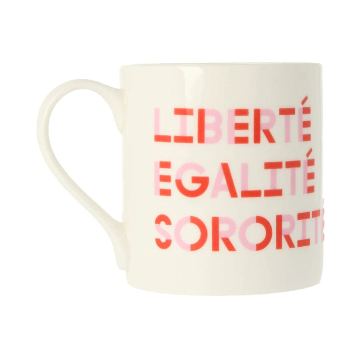 Liberté, Egalité, Sororité Mug Black & Beech