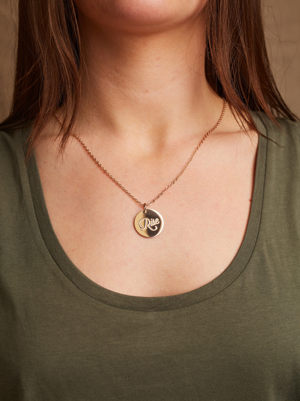 RISE Necklace Necklaces Black & Beech