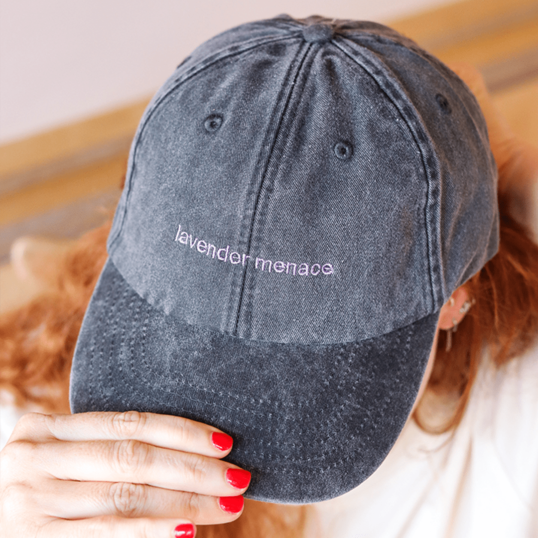 Lavender Menace: The Cap That Carries a Revolution - Black & Beech