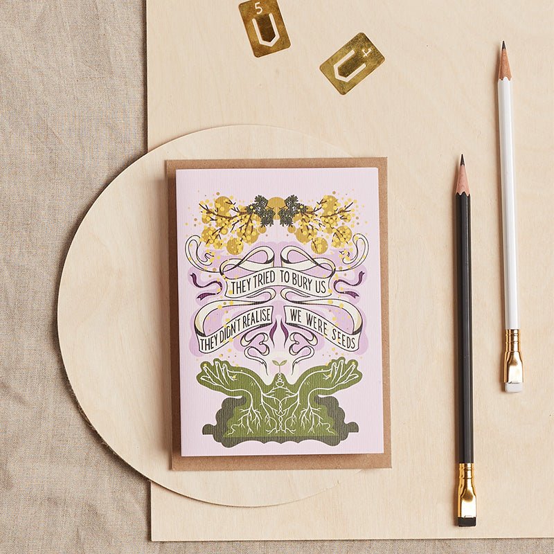 Stationery - Black & Beech