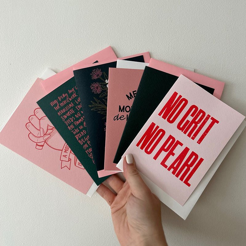 Greeting Cards - Black & Beech