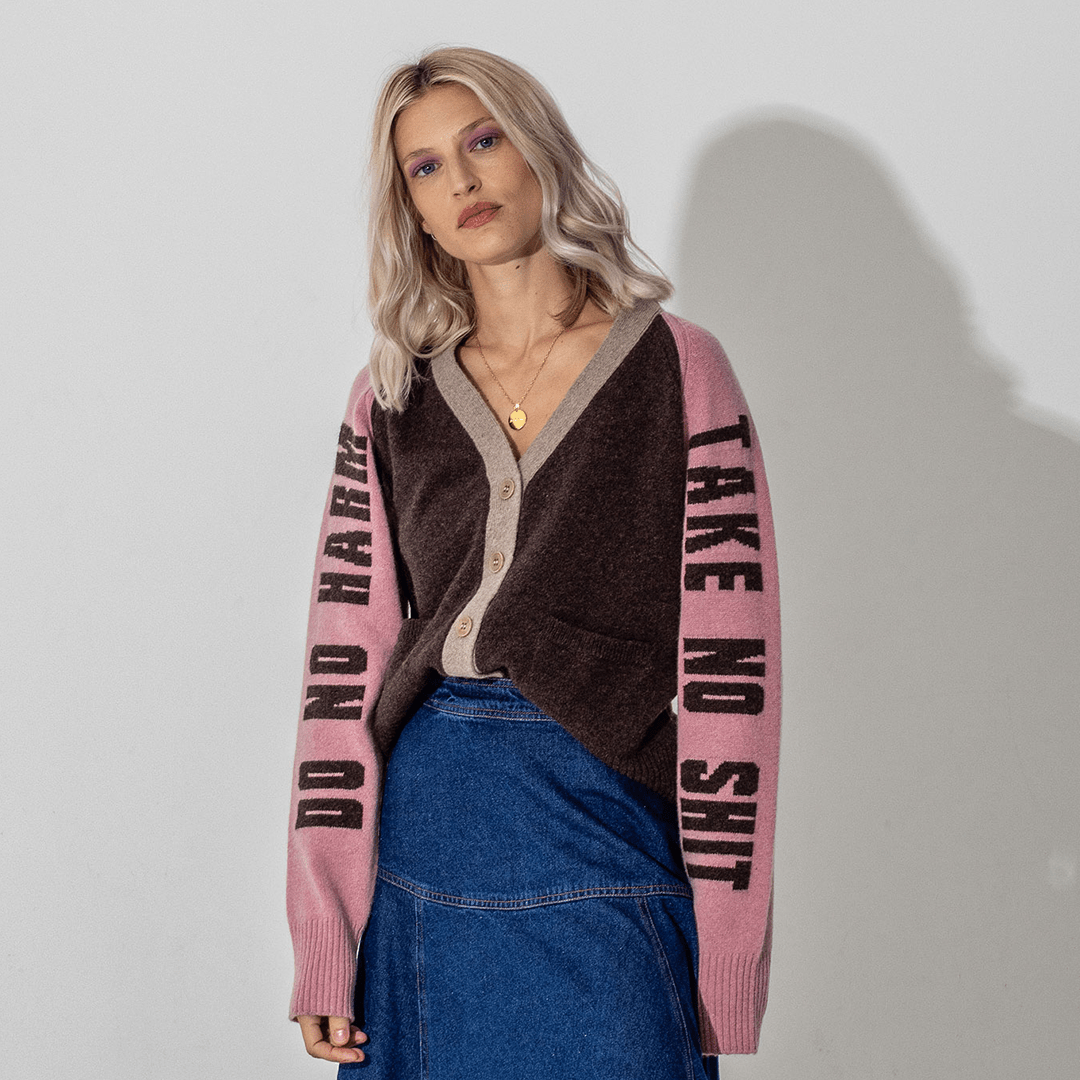 Cardigans - Black & Beech