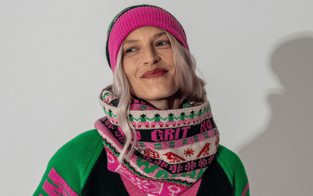 Winter Knits - Black & Beech