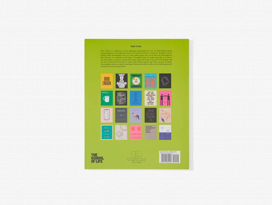 Bold Truths 20 Philosophical Prints Book
