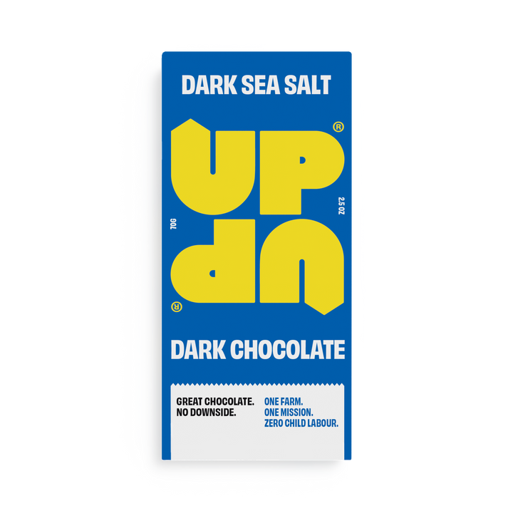 UP-UP - Dark Sea Salt Chocolate Bar - 70g