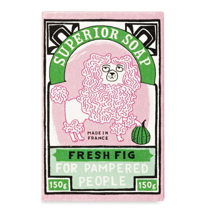 Fig Poodle | Hand Soap Bar - Black &amp; Beech
