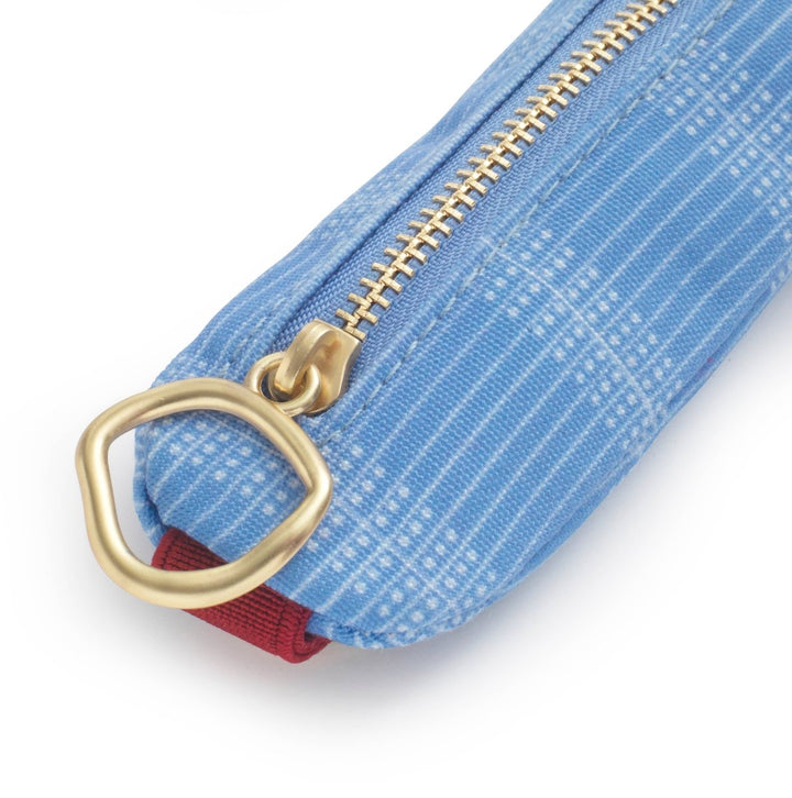 Elastic Pen Pouch: Blue