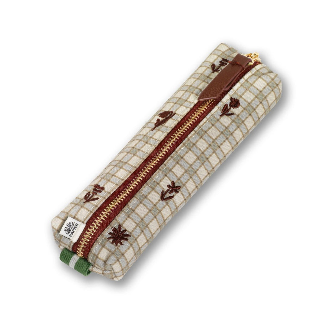 Garden Grid Pencil Case