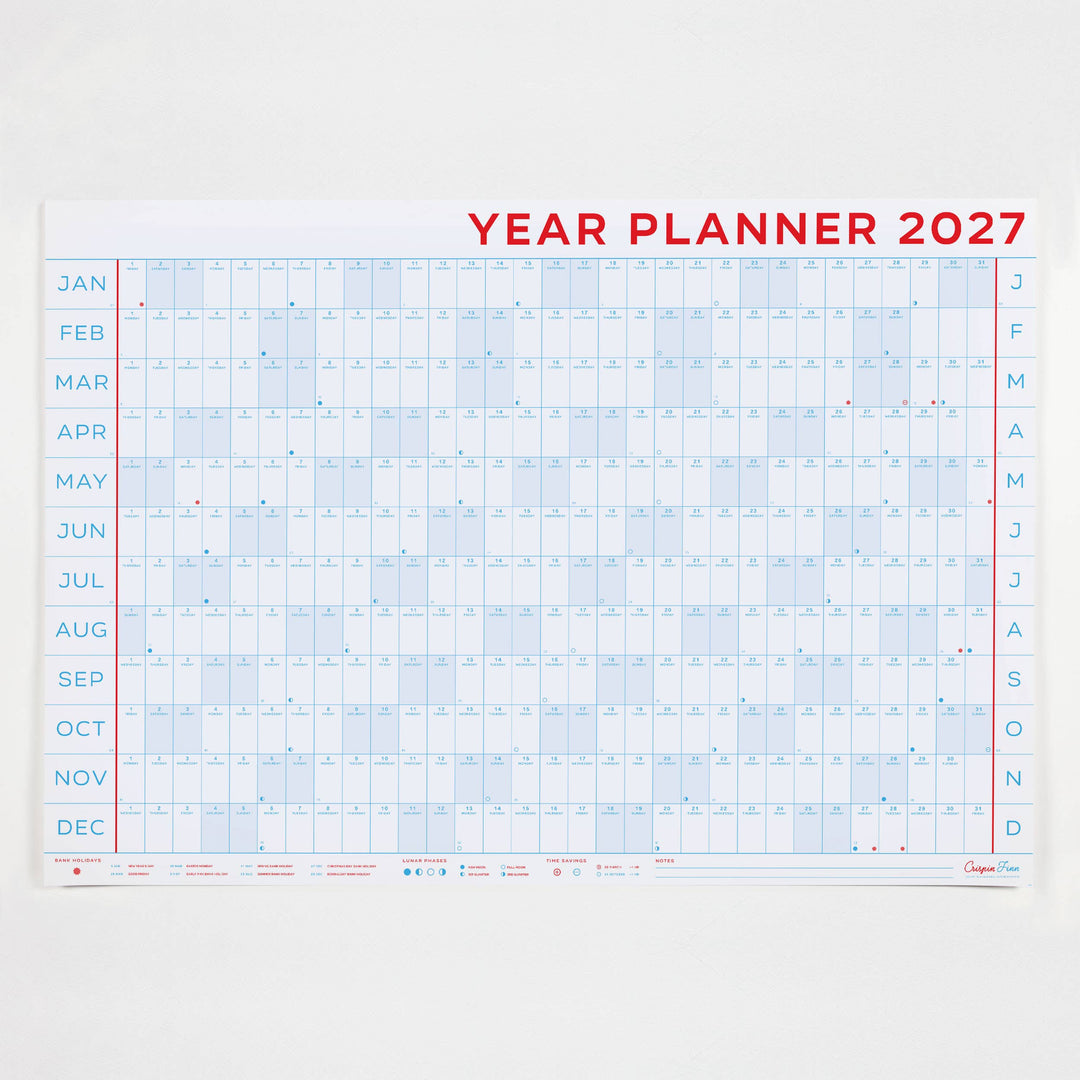 2027 Year Planner - Classic Landscape View