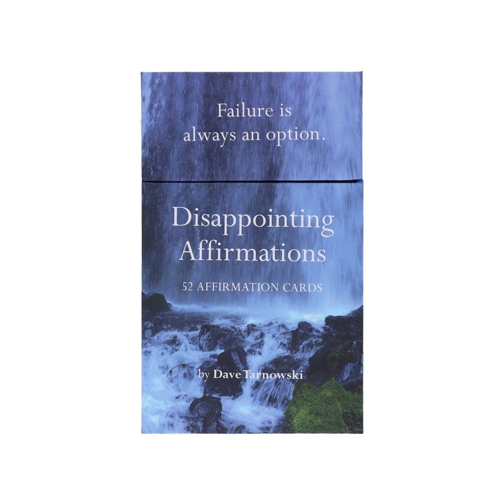 Disappointing Affirmations Deck - 52 Affirmation Cards - Black & Beech