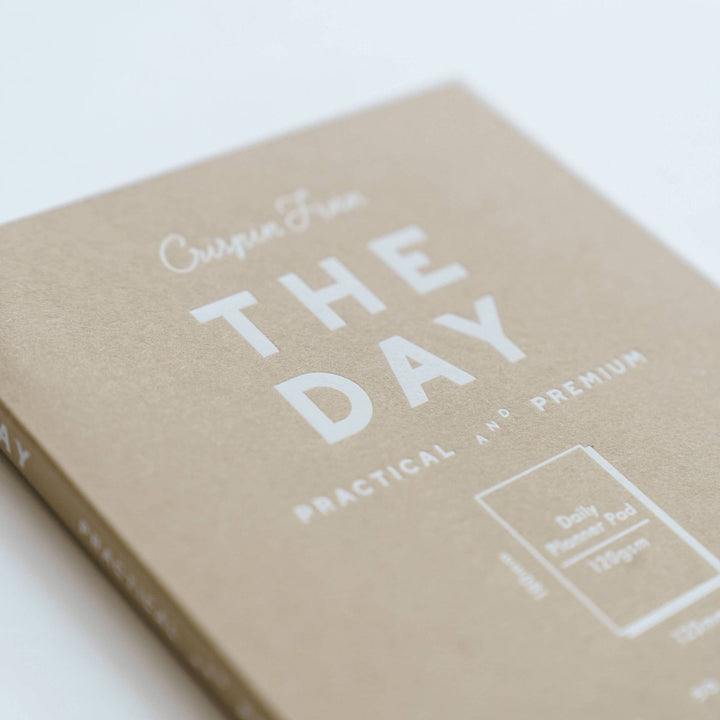 The Day Note Pad Refill - Black &amp; Beech