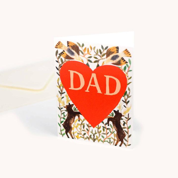Dad Heart Card