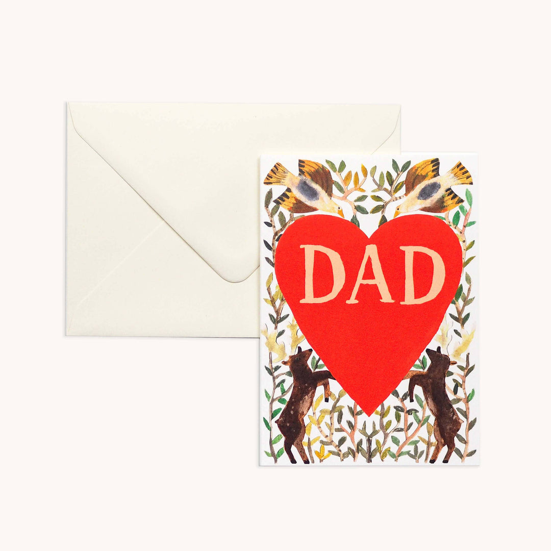 Dad Heart Card