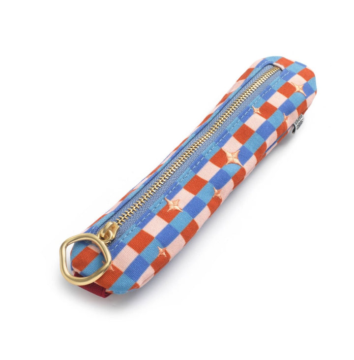 Elastic Pen Pouch: Blue