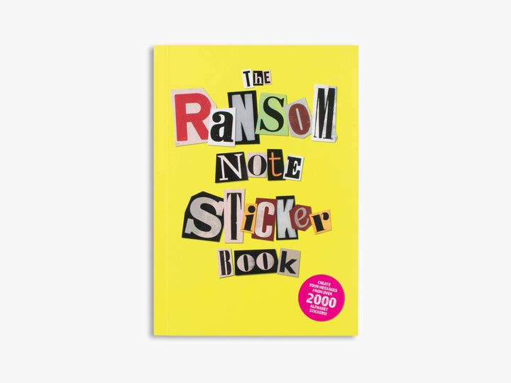 The Ransom Note Sticker Book