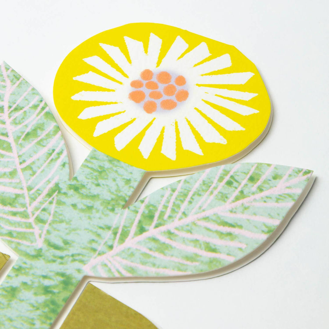 Joy Flower Stand-Up Card