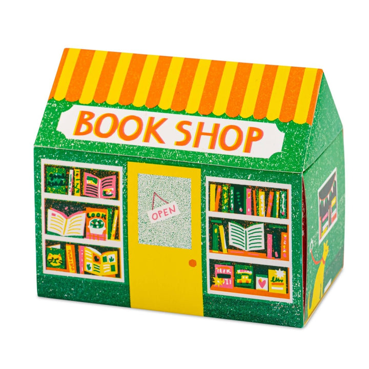 The Bookshop | House Matchboxes - Black &amp; Beech