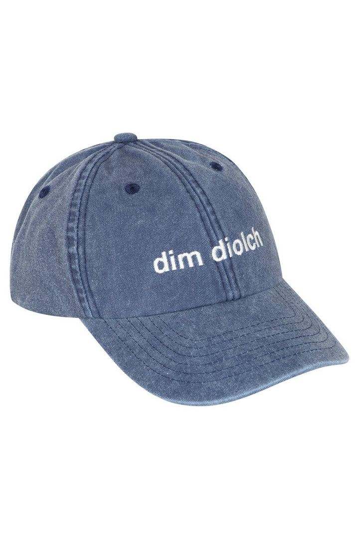 Dim Diolch Baseball Cap - Black &amp; BeechPink