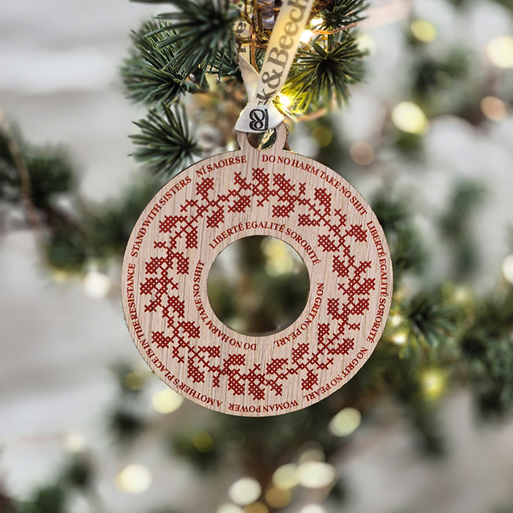 Black & Beech Christmas Decoration 2025