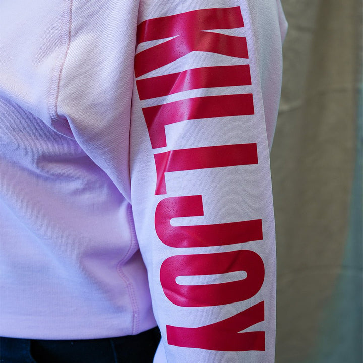 Feminist Killjoy Sweatshirt in Cotton Pink - Black & BeechXS